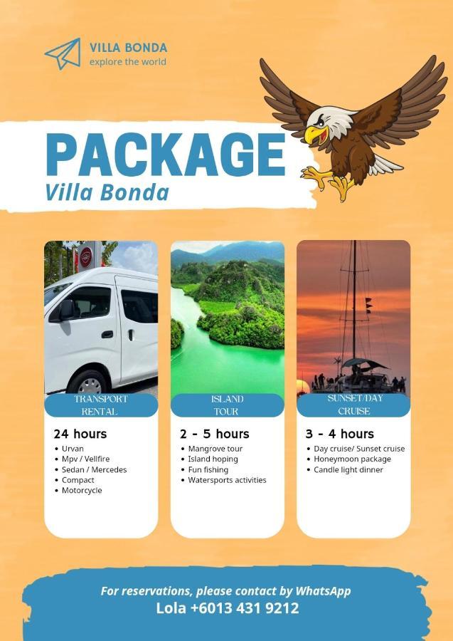 Bonda Room Stay Langkawi Pantai Cenang  Ngoại thất bức ảnh